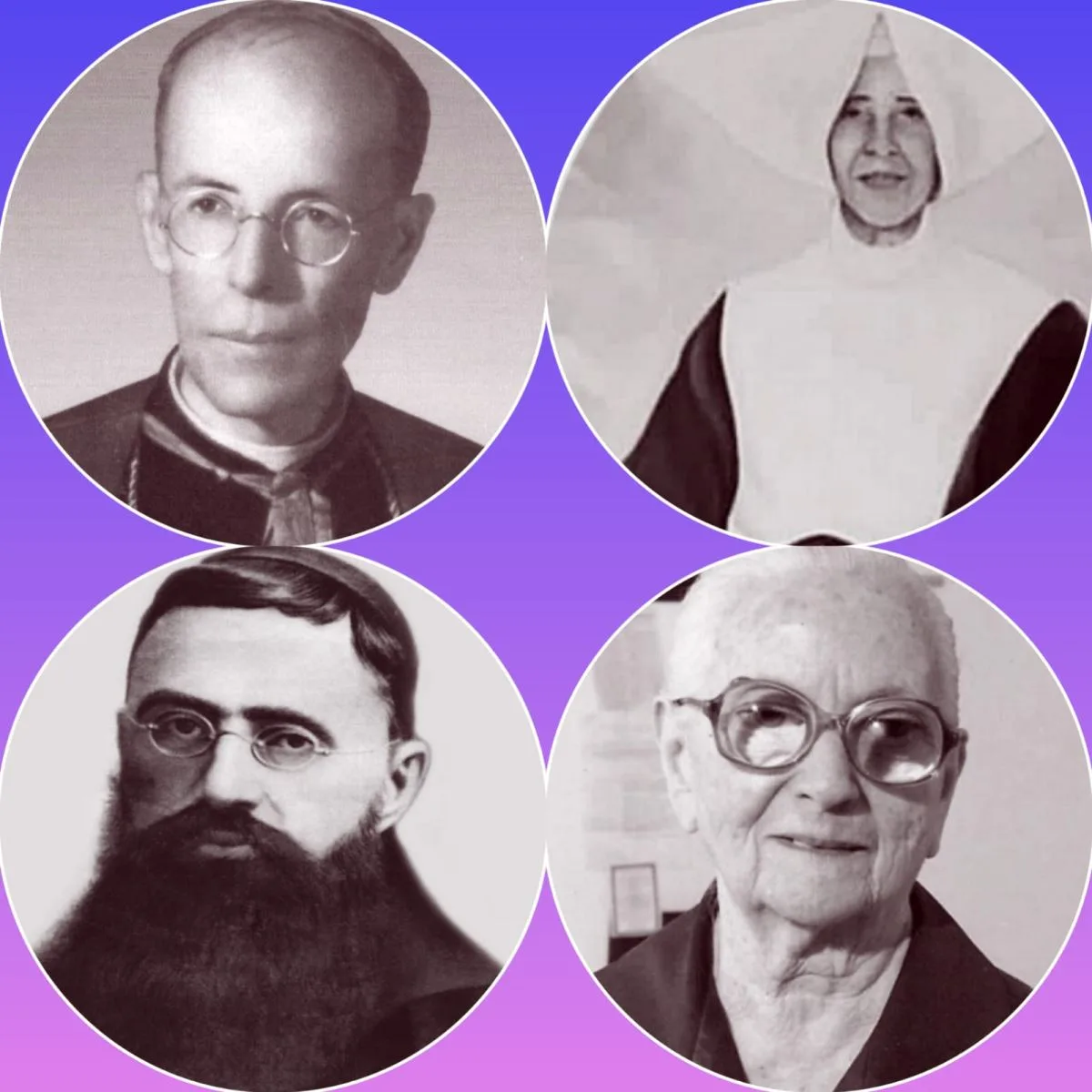 Conheça os 4 candidatos aos altares da Arquidiocese de Fortaleza
