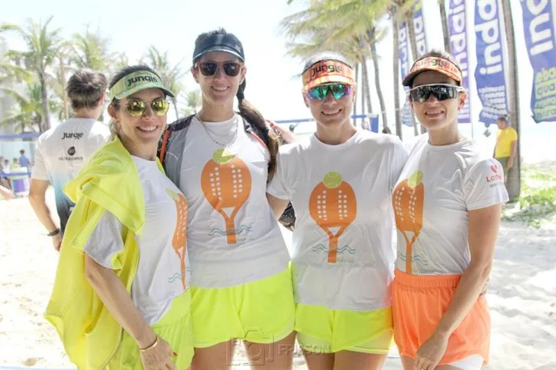 Frisson no segundo torneio de Beach Tennis do Condomínio Portofino