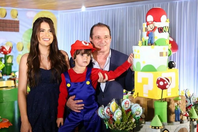 Isabelly e Salim Bayde armam super festa para comemorar os cinco anos do filho David