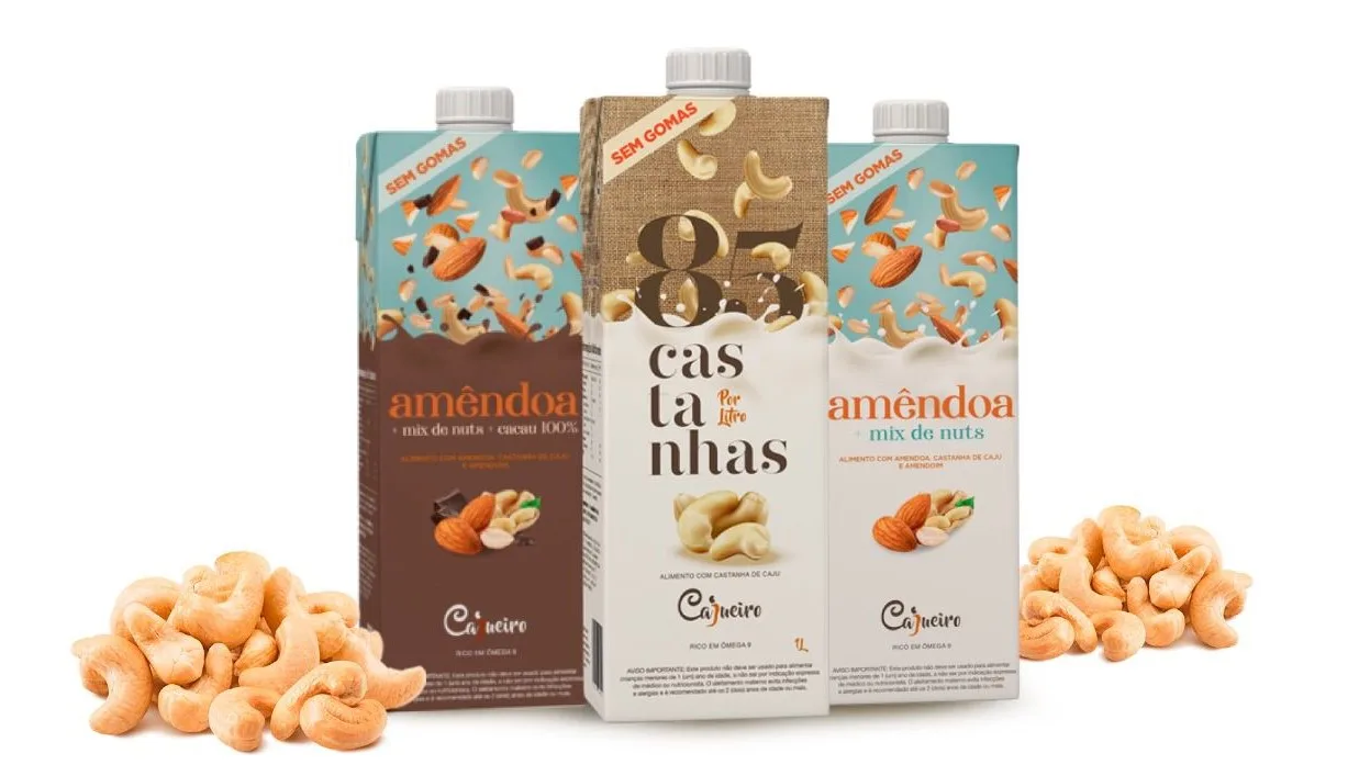 Usibras compra 50% da foodtech Cajueiro e entra no segmento de bebidas vegetais