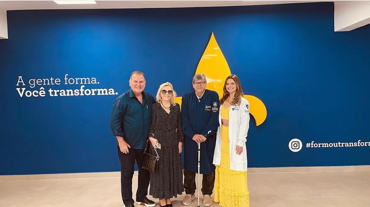 Gabriela da Escóssia participa de aula inaugural do curso de Medicina