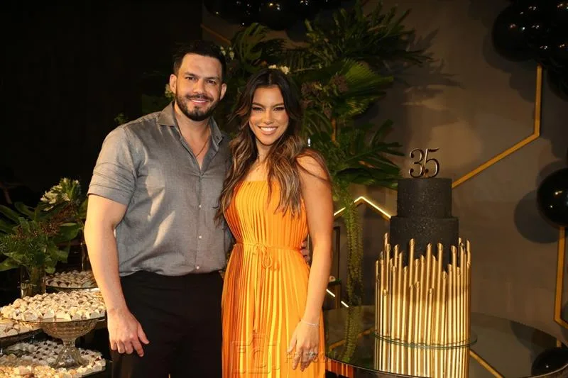 Samuel Vagner celebra 35 anos em festa com momento de fé e gratidão