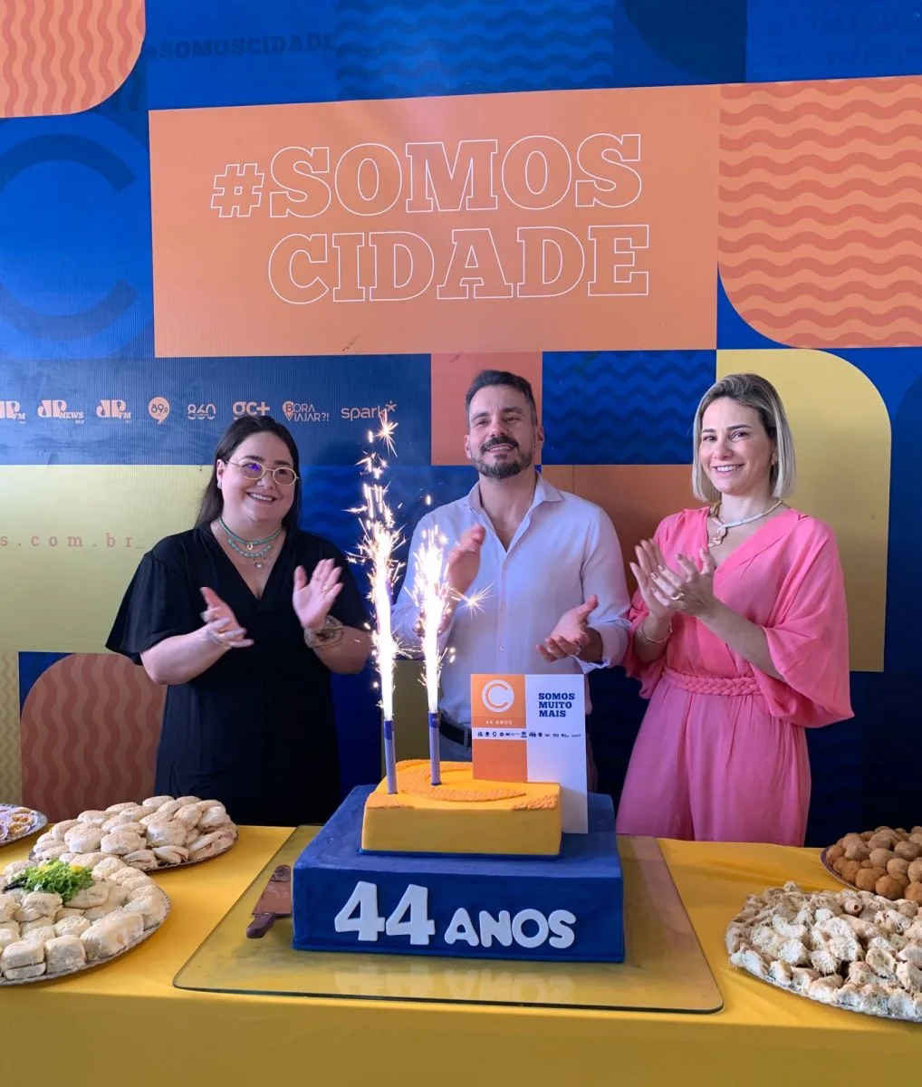 Grupo Cidade de Comunicação celebra 44 anos de atuação na Comunicação cearense