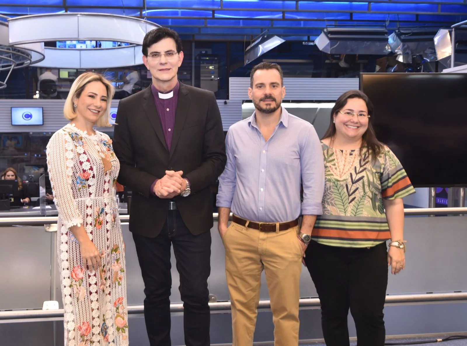 Em visita ao Grupo Cidade, padre Reginaldo Manzotti anuncia "Evangelizar"