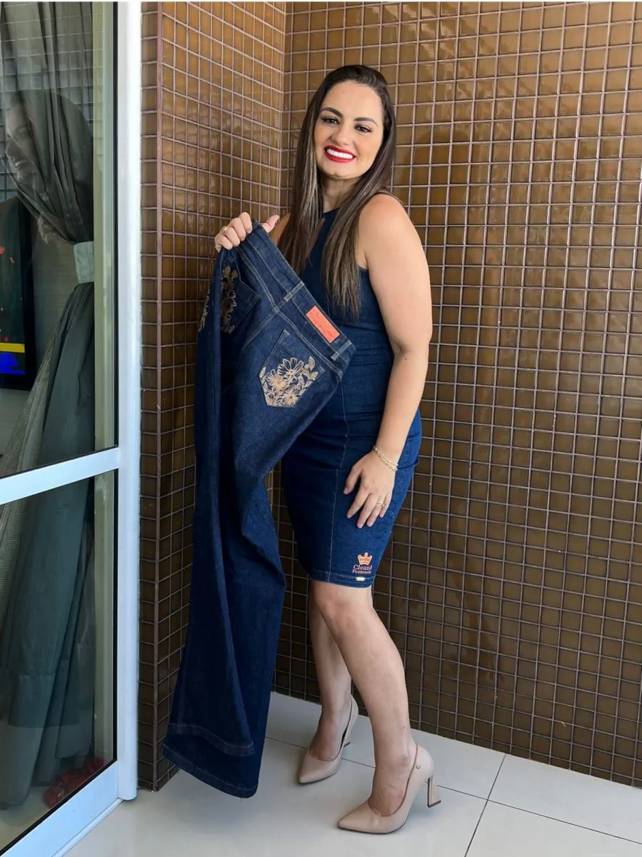 Cleane Fontenele lança coleção de jeans em parceria com a Handara