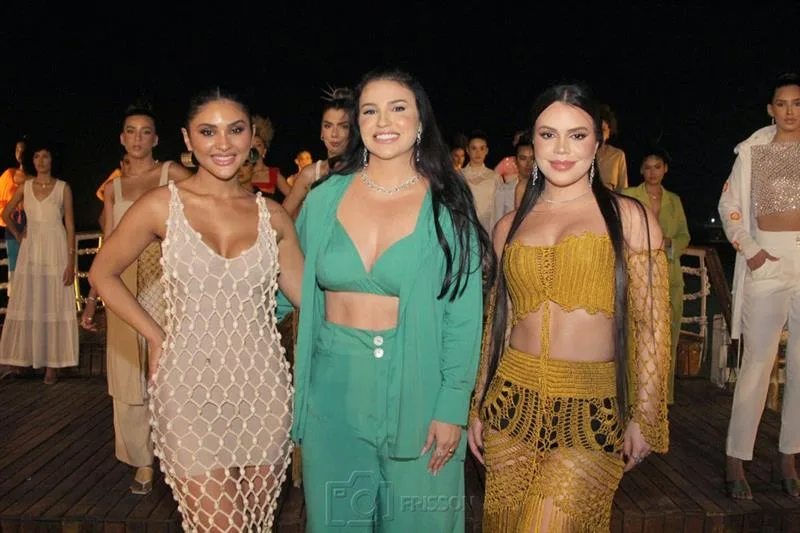Frisson no lançamento da grife Asla no Iate Clube