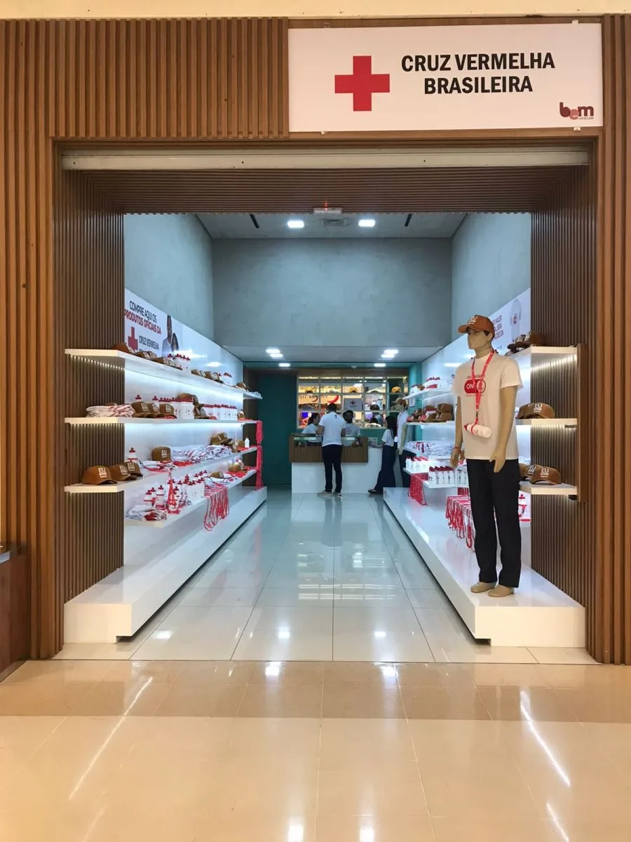 North Shopping Jóquei inaugura primeira loja da Cruz Vermelha em Fortaleza