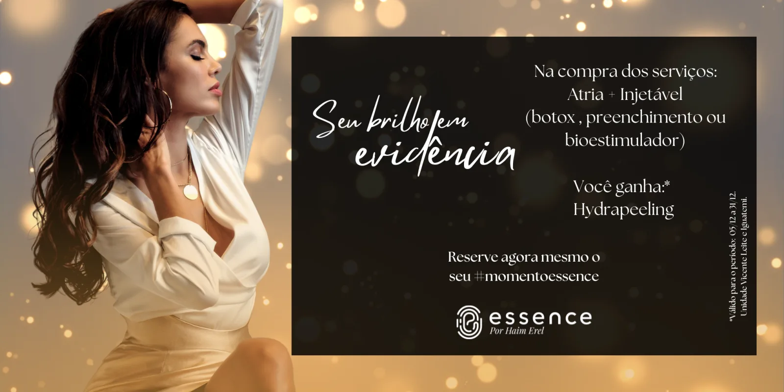 Essence por Haim Erel causa frisson com campanhas imperdíveis neste fim de ano