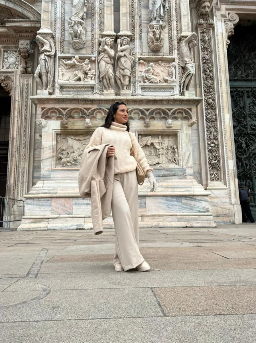 Sofia Valim e Lucca Moraes curtem férias na Europa