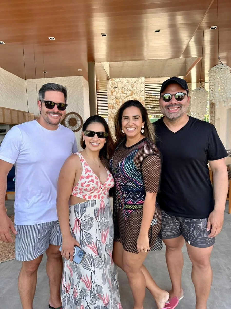 Médico e empresário Fernando Guanabara celebra aniversário na Lagoa do Uruaú