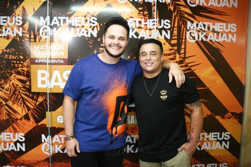 Matheus e Kauan gravam EP Basiquinho 2 no Colosso