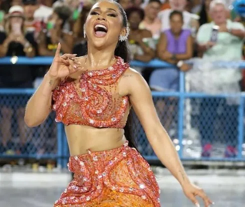 Sapucaí se rende ao poder de Mileide Mihaile durante ensaio técnico da Grande Rio