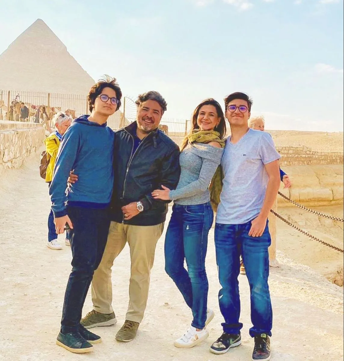 Após Paris, Aline e Leandro Vasques pegam a rota do Egito e Israel