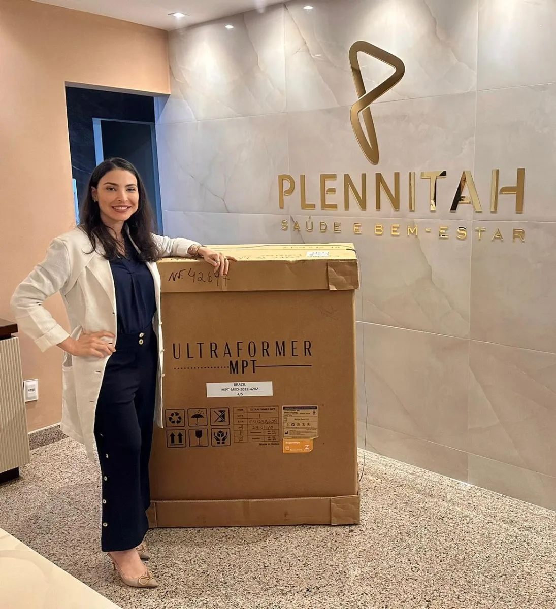 Lia Albuquerque traz mais uma nova tecnologia para a Clínica Plennitah: Ultraformer MPT
