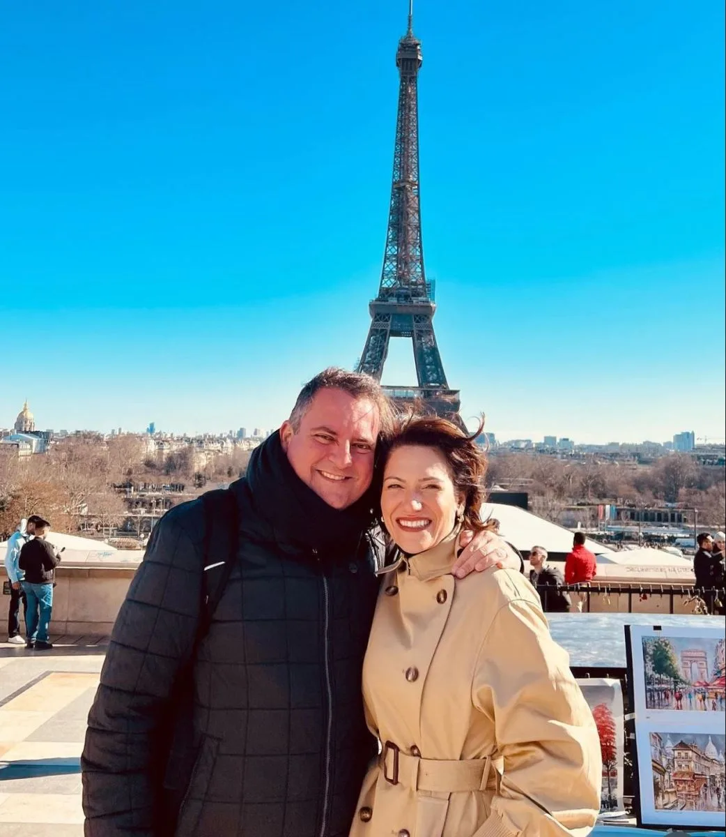 Raquel Cabral e Achilles Barreto desbravando roteiro europeu