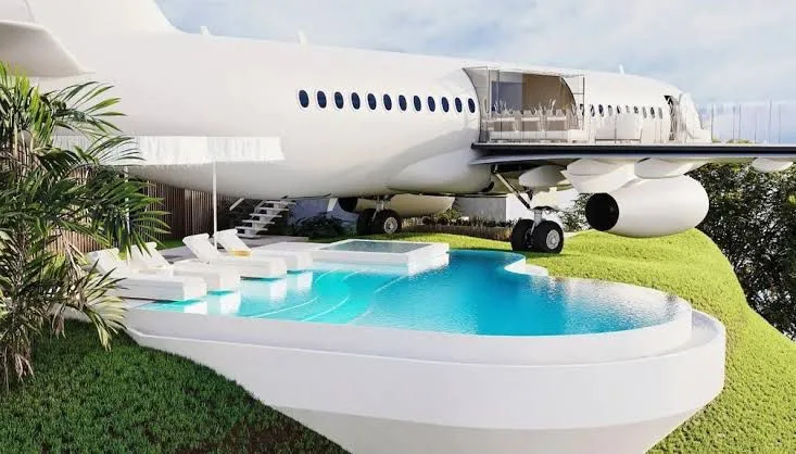 Boeing vira hotel de luxo com diárias de R$ 36 mil