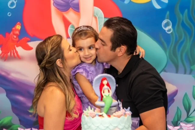 Ticiana e Ítalo Ximenes celebram os três anos da filha Maria Giovanna