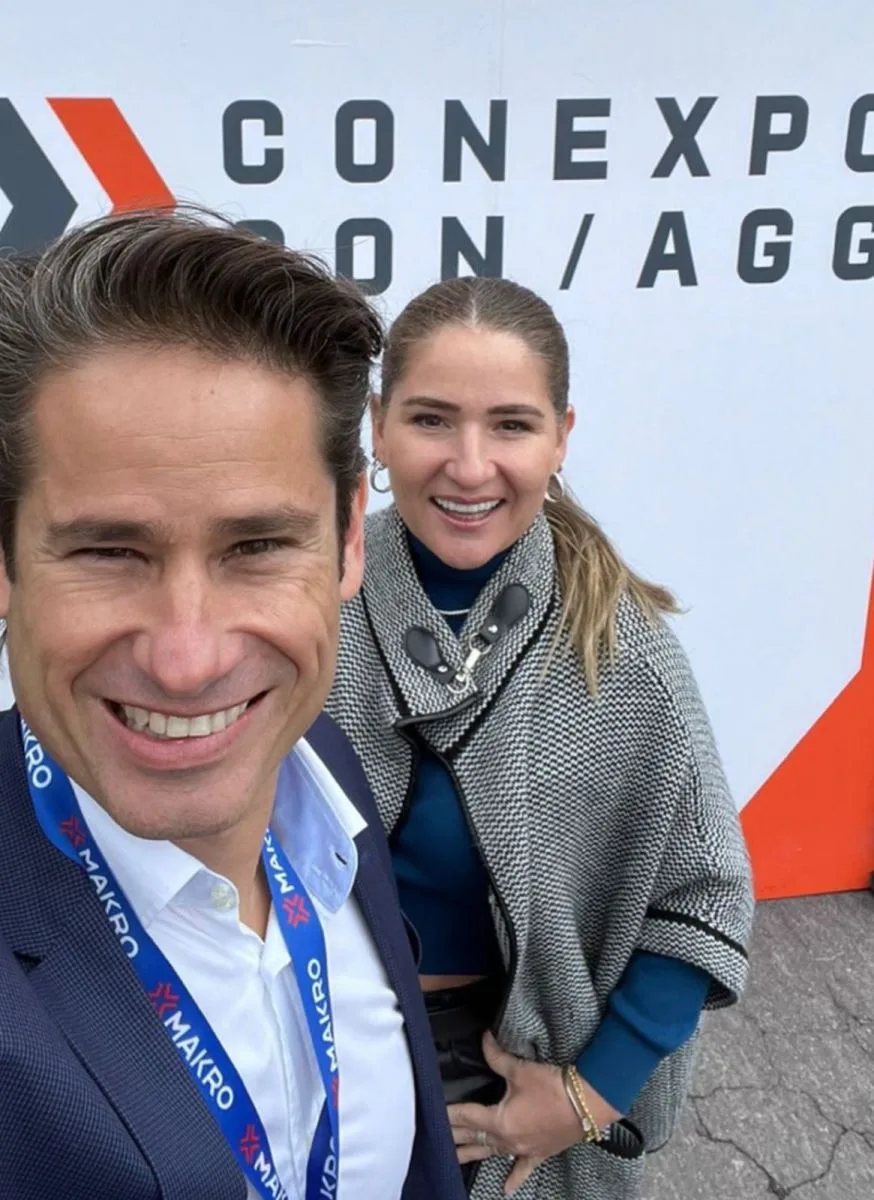 Patriciana e David Rodrigues em momento business por Las Vegas