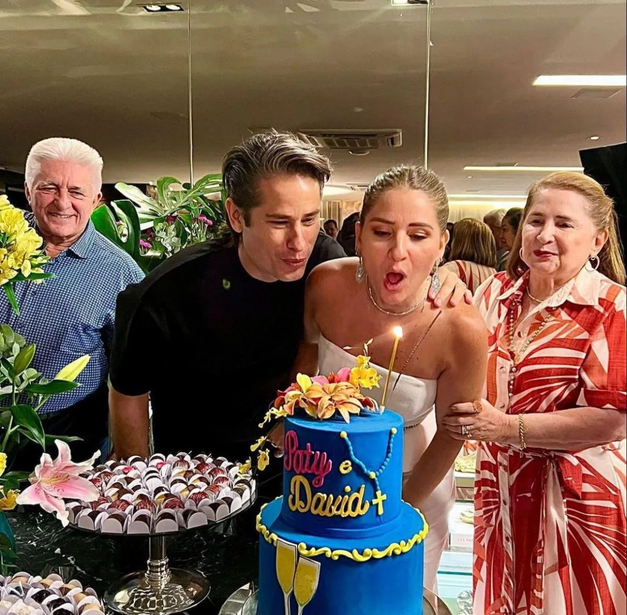 Patriciana e David Rodrigues celebram a nova idade