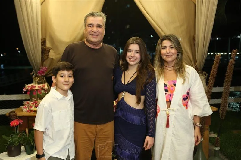 Fabiana Ibiapina e João Jaime de Andrade armam festa para celebrar os 15 anos de Maria Giulia
