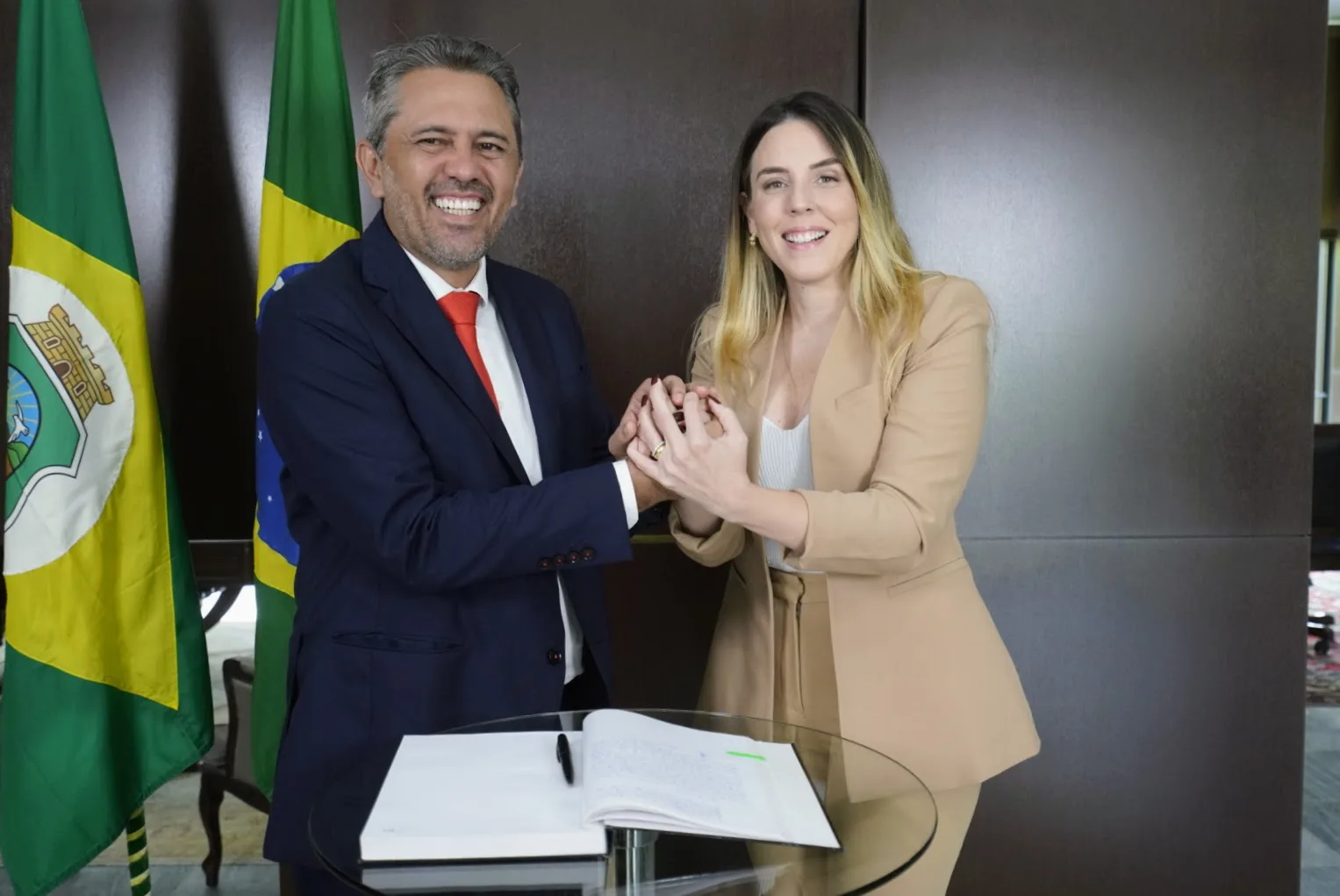 Jade Romero é a terceira mulher a assumir o Governo na história do Ceará