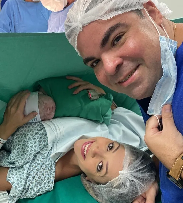 Nasce Samuel para alegria de Olga e Eugênio Vasques