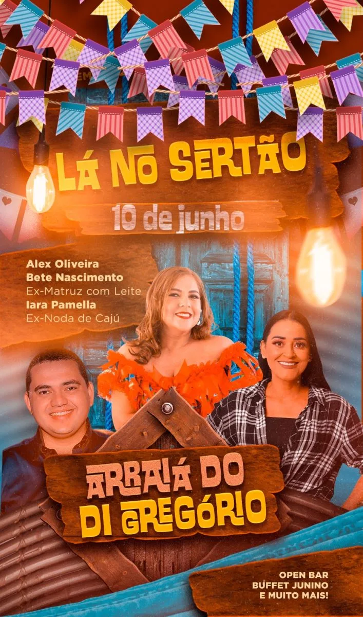Di Gregório Buffet anuncia seu XIII Arraiá com muito forró e frisson