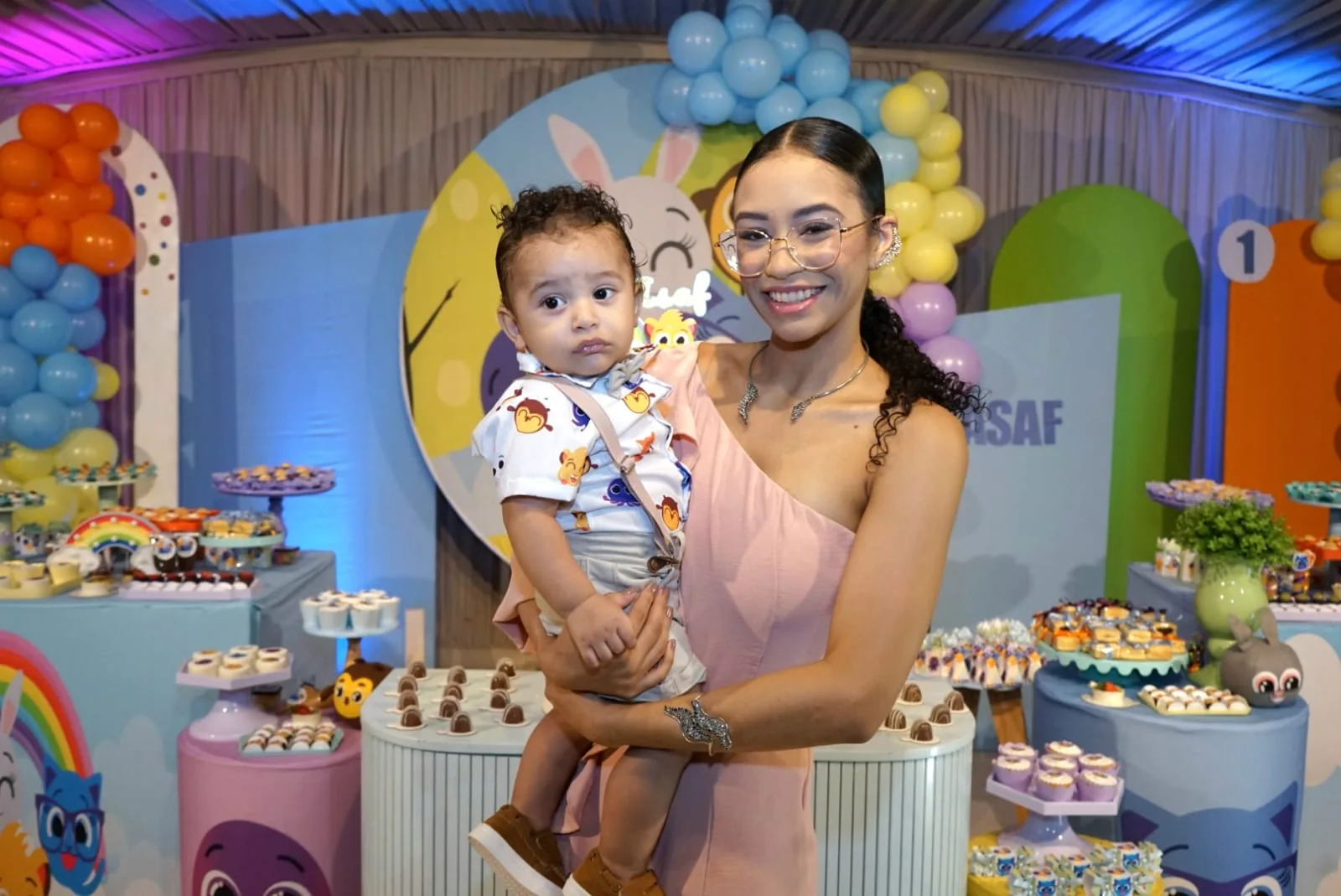 Ariadne Lira comemora o primeiro ano de vida do seu filho Asaf