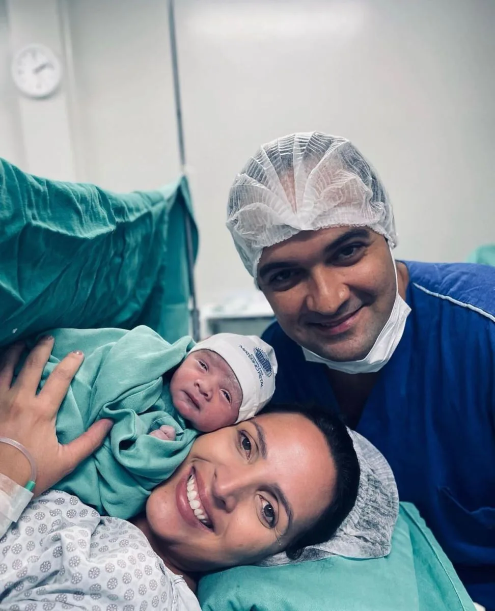 Nasce Henrique para Mariana e Felipe Gurgel