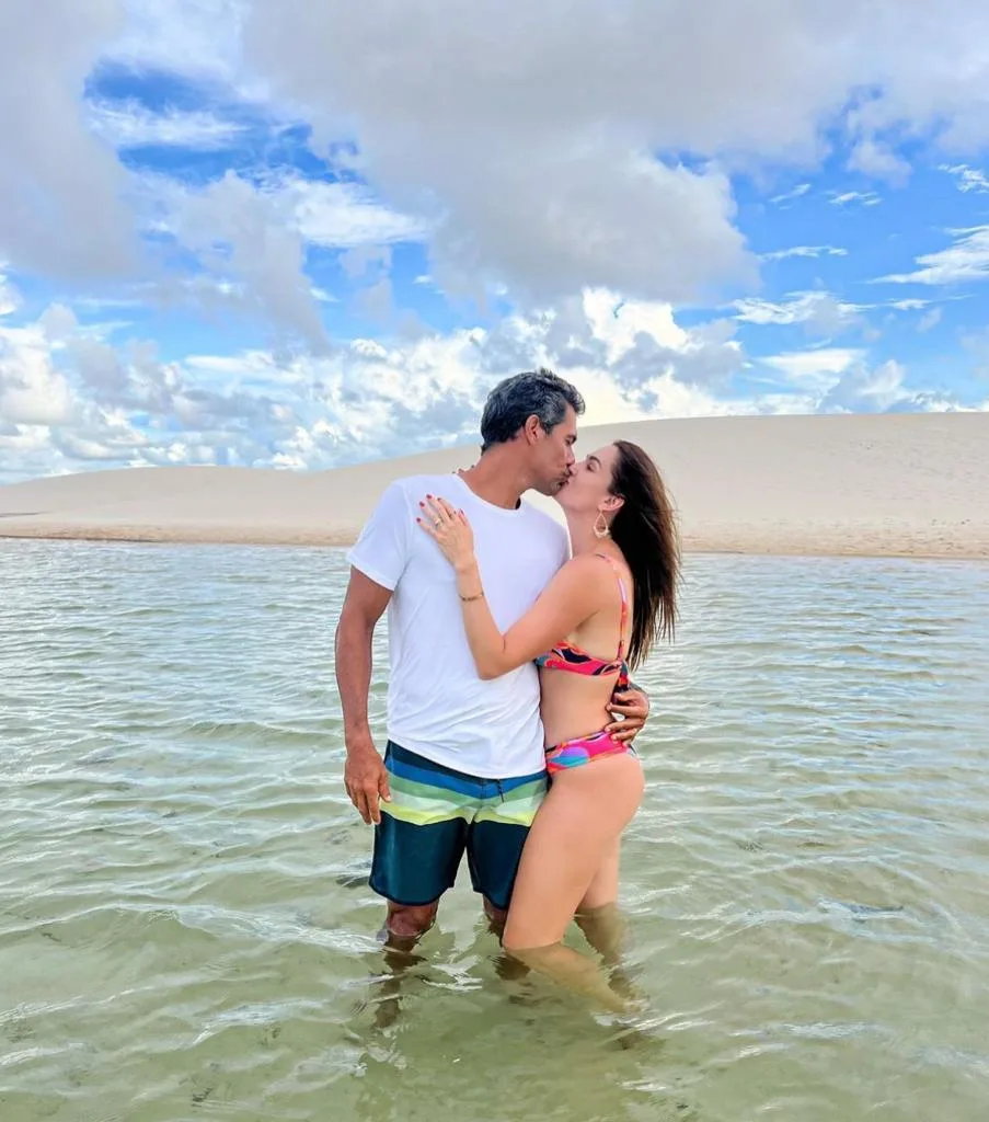 Germana e Victor Melo nos Lençóis Maranhenses