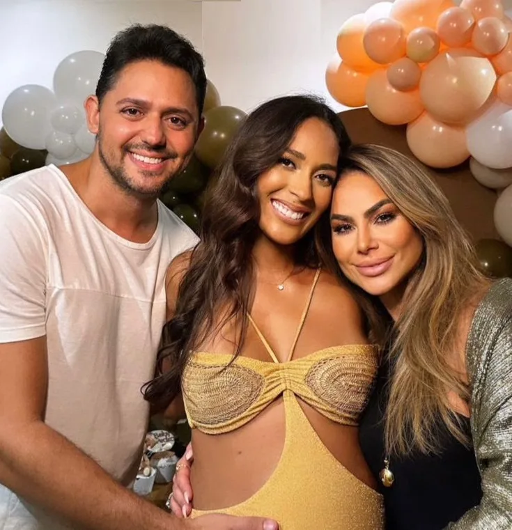 Tami Cunha e Phelipe Esteves armam chá de baby para Pedrinho