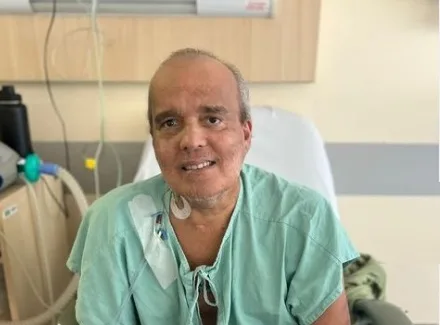 Regis Feitosa recebe alta