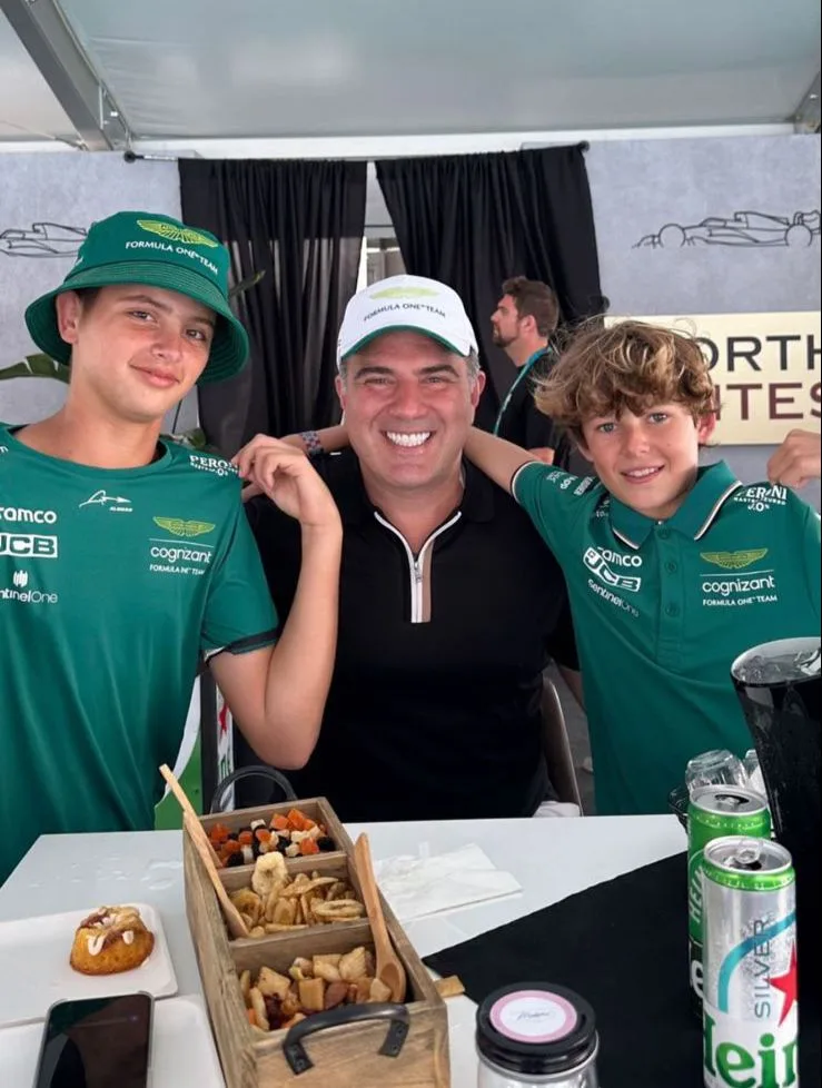 Danilo Dias acompanha Fórmula 1 em Miami