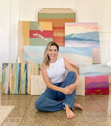 Louise Saboia reúne talento e sensibilidade em suas telas
