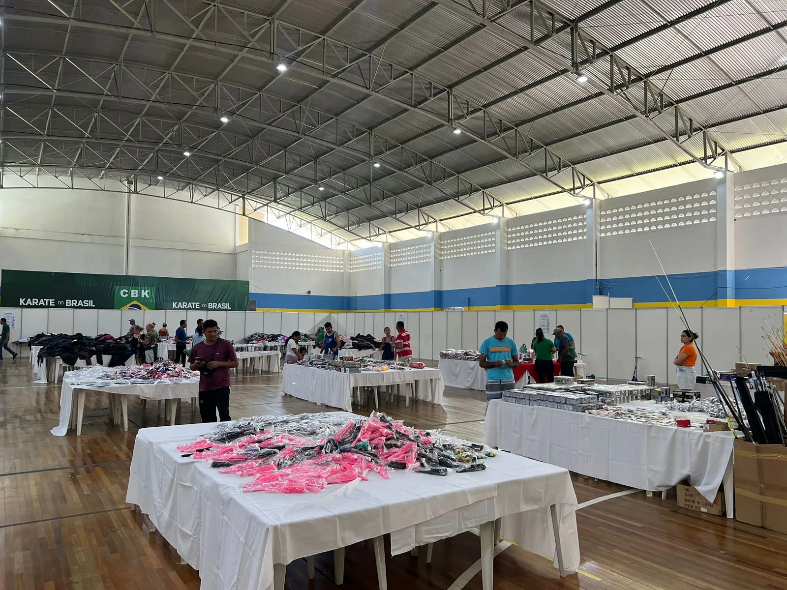 Bazar Beneficente oferece mercadorias apreendidas pela Receita Federal no programa Receita Cidadã
