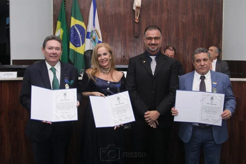 Câmara de Fortaleza concede honraria a Ivens Dias Branco Júnior, Ricardo Madeiro e a Rossana Köpf