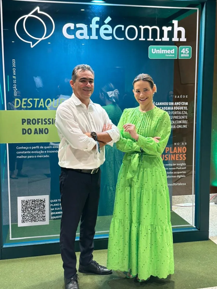 Gaída Dias participa da 15ª edição do Café com RH, promovido pela Unimed Fortaleza