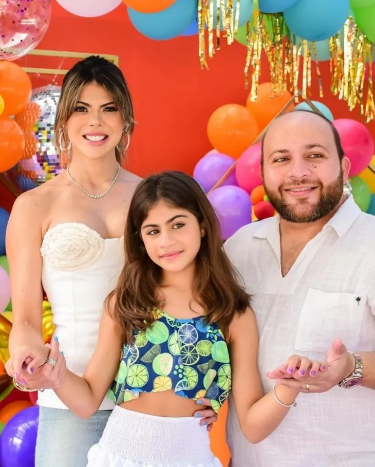 Nayanne Ibiapina e Carlos Aristides festejam os aniversários dos filhos Marina e Davi