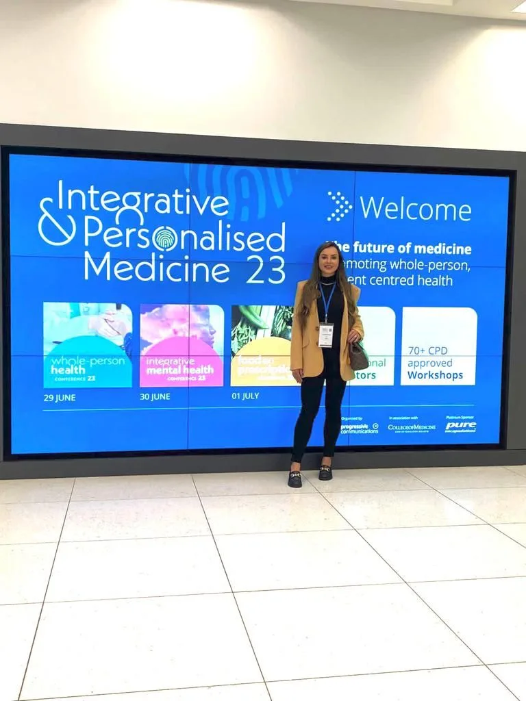 Dra. Isadora Machado participa do Congresso Internacional de Medicina Preventiva, em Londres