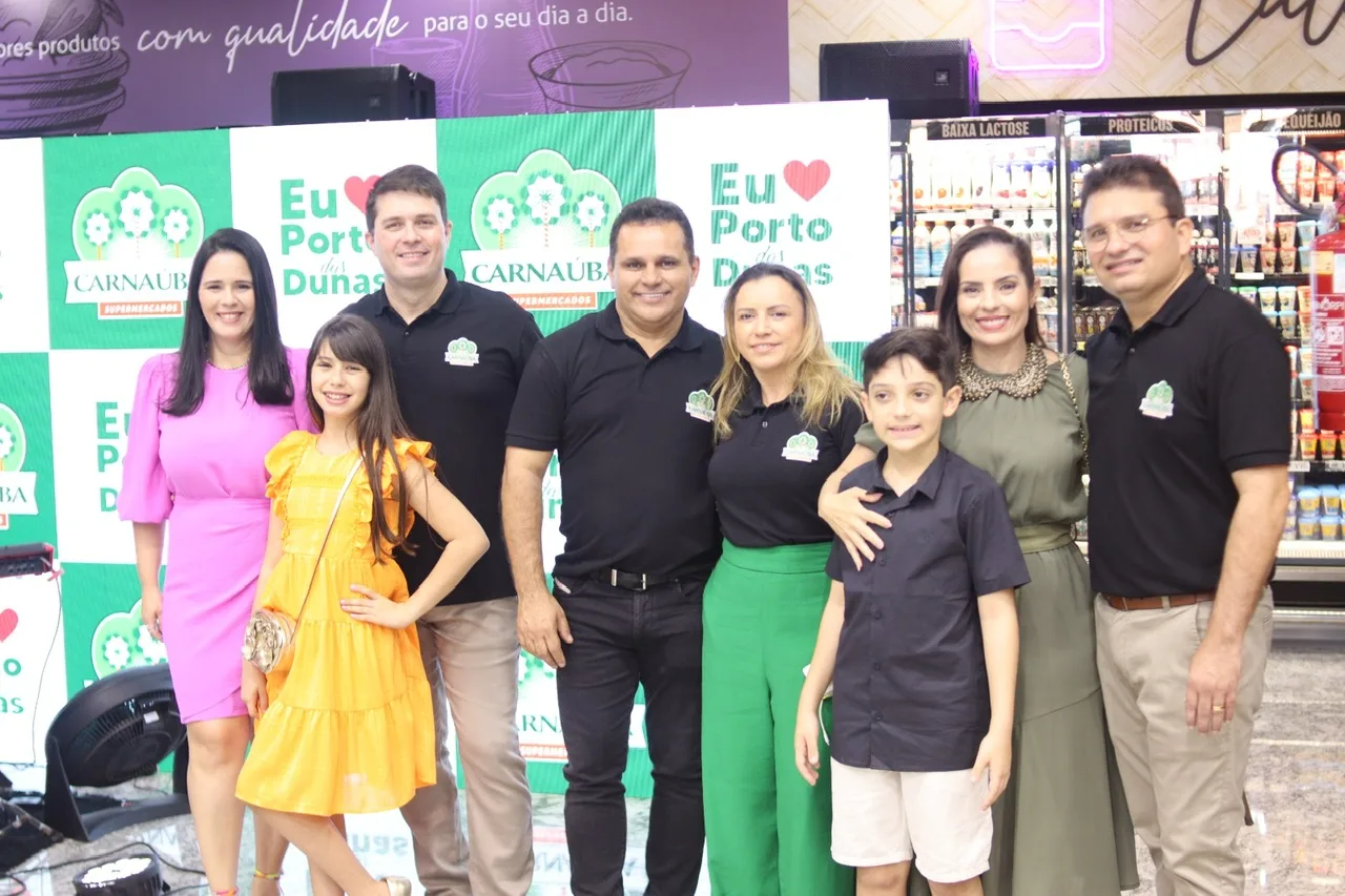 Grupo Carnaúba Supermercados inaugura sua mais nova unidade no Porto das Dunas