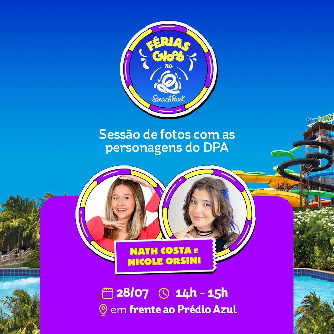 Beach Park realiza meet & greet com atrizes do DPA