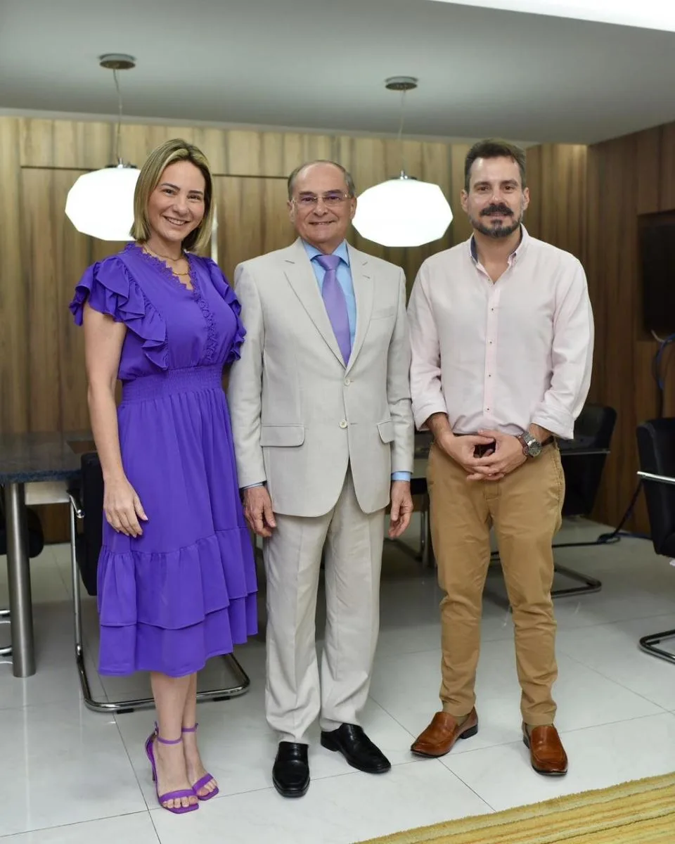 Presidente do Tribunal de Justiça do Ceará é recebido pela cúpula do Grupo Cidade