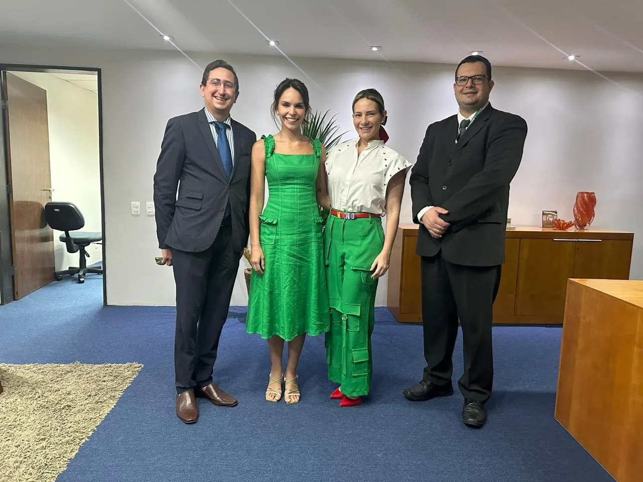 Deputada Gabriella Aguiar recebe Gaída Dias para encontro sobre inclusão e Síndrome de Down