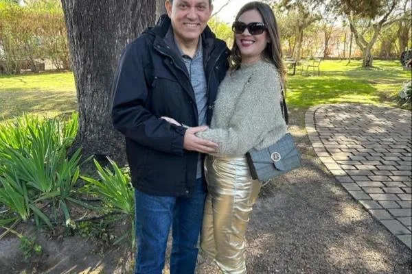 Danielle e Luiz Carlos Lafuente aproveitam temporada na Argentina