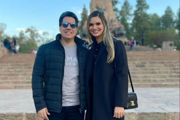 Aline e Andrei Aguiar pegam a rota de Mendoza