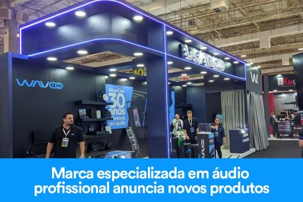 Marca especializada em áudio profissional, anuncia novos produtos