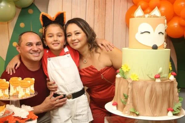Fernanda Almeida e Dom Léo armam festa para comemorar os 11 anos da filha Maria Fernanda