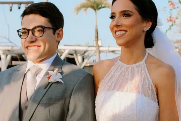Gabriela Pamplona e Valdomiro Neto celebram união no Colosso