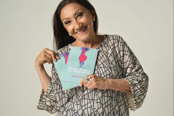 Gilda Freitas na expectativa para o lançamento do novo livro