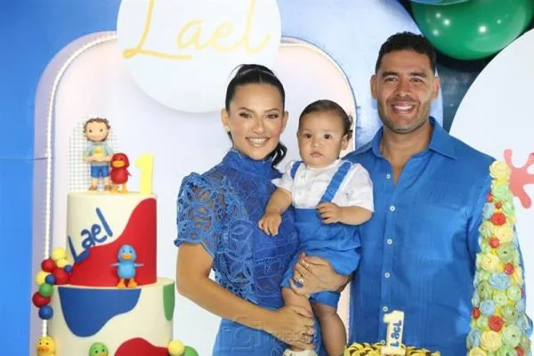 Luciana Ribeiro e Thiago Camelo festejam o primeiro aninho do Lael no Arca Play